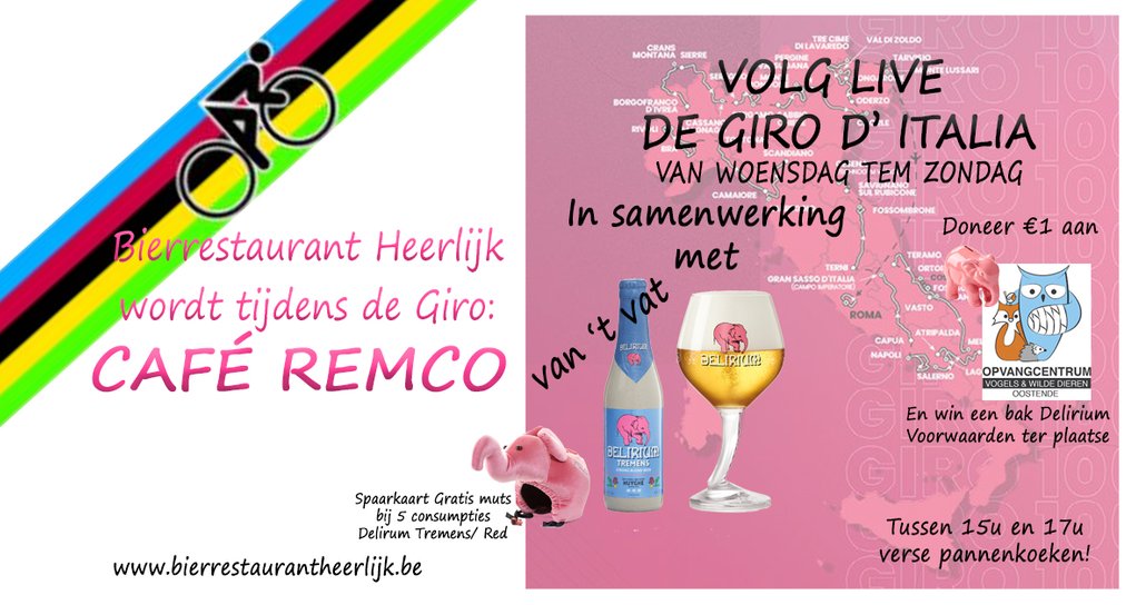 Cafe Remco Giro Live